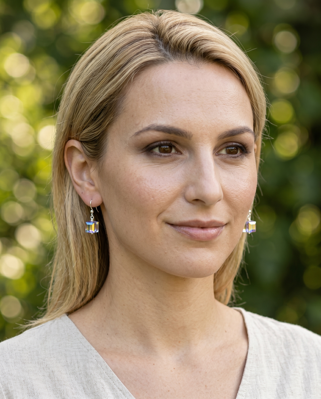 Luminous Drop Earrings